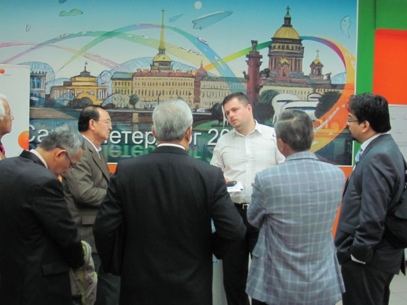 Фото к Информационный центр в Санкт-Петербурге посетила делегация министерства энергетики Малайзии