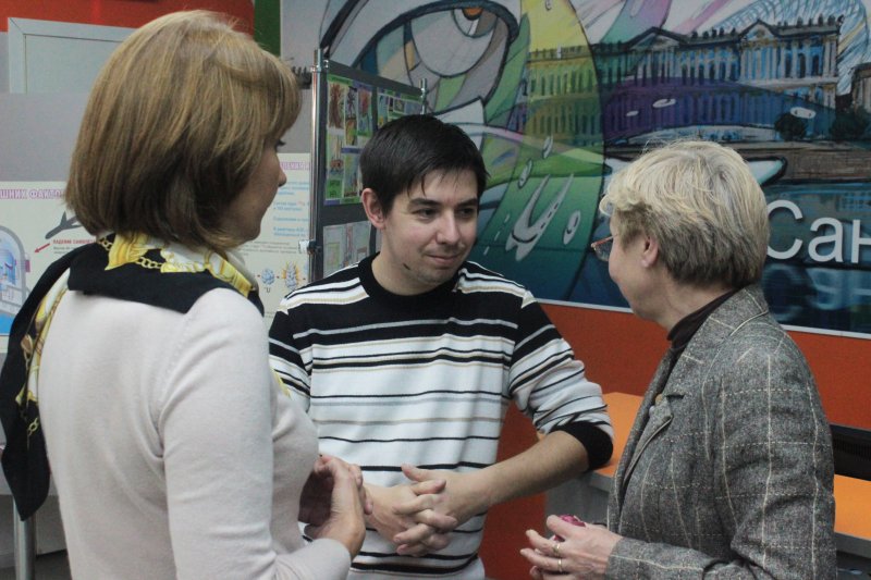 Фото к Будущие педагоги получили мастер-класс по искусству лектора