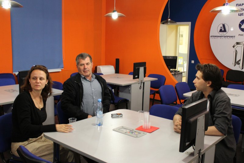 Фото к Чешская радиостанция «Rozhlas» в гостях у информационного центра