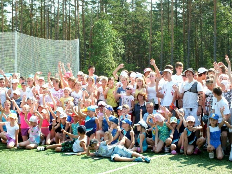 Фото к Олимпийцы поделились опытом с молодыми спортсменами