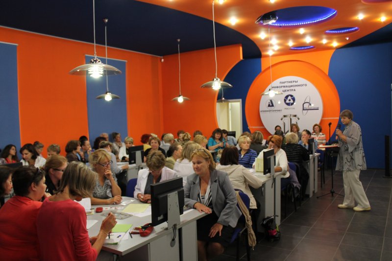 Фото к В Информационном центре по атомной энергии в Санкт-Петербурге обсудили проблемы математического образования школьников