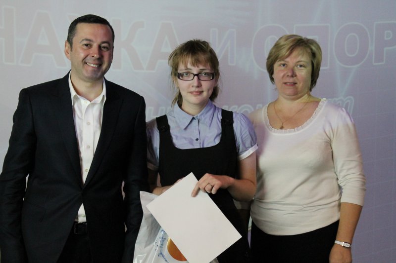 Фото к 2 октября в информационном центре по атомной энергии состоялось награждение победителей регионального и федерального этапов всероссийского конкурса «Наука и спорт: полный контакт»