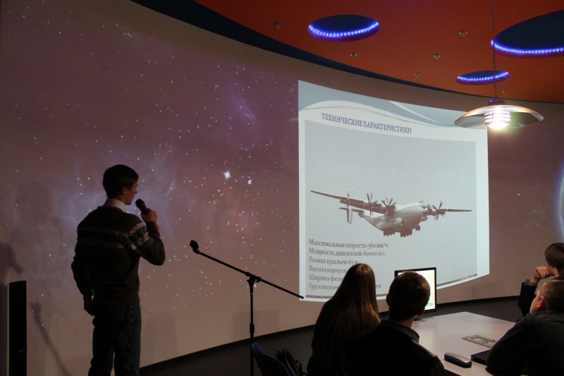 Фото к «Ветер перемен» в информационном центре.