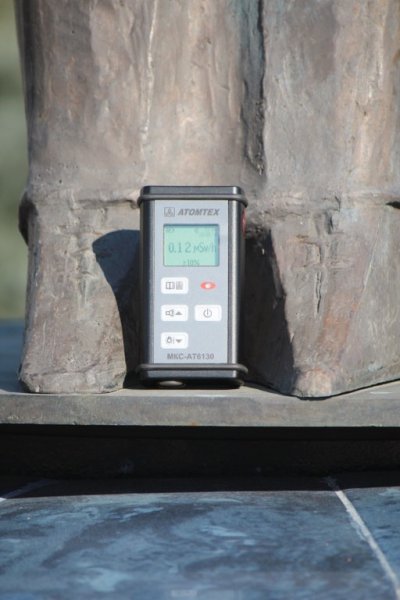 Фото к Сосновоборские велосипедисты опробовали профессию добровольного дозиметриста