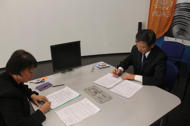 Фото к Информационный Центр по атомной энергии посетила делегация Пекинского института нефтехимической технологии