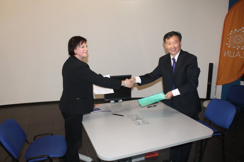 Фото к Информационный Центр по атомной энергии посетила делегация Пекинского института нефтехимической технологии