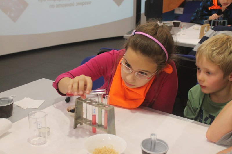 Фото к Студенты академии нескучных наук постигли азы изготовления мыла