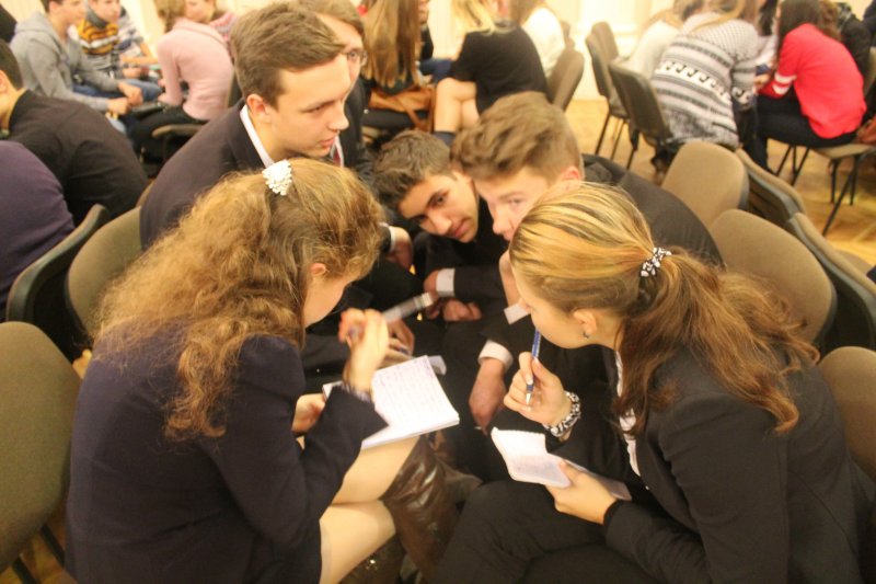 Фото к Школьники 91 школы Санкт-Петербурга померялись интеллектом