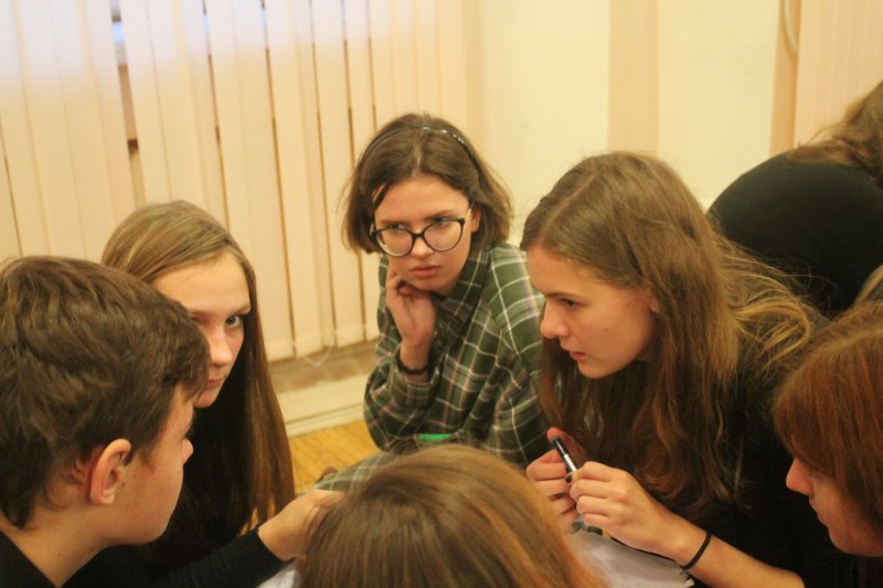 Фото к Школьники 91 школы Санкт-Петербурга померялись интеллектом