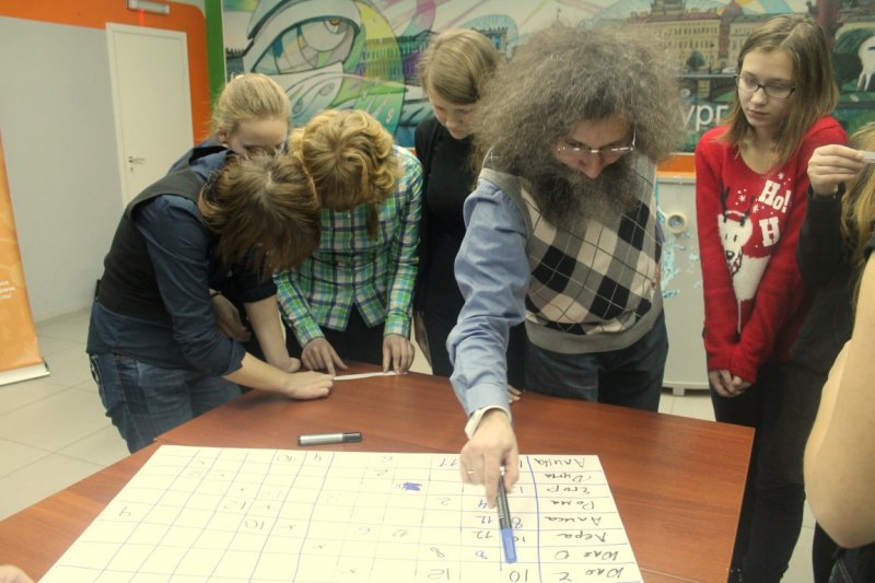 Фото к Более 100 жителей Санкт-Петербурга приняли участие в сессии проекта «Энергия науки» с Михаилом Гельфандом