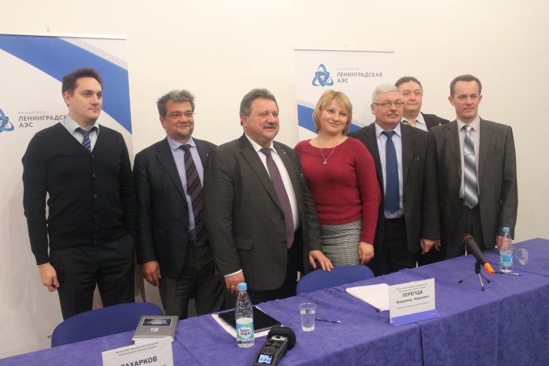 Фото к Пресс-конференция по итогам деятельности Ленинградской АЭС и ЛАЭС-2 в 2014 году