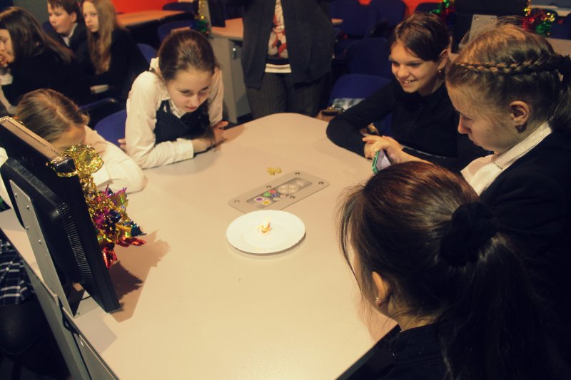 Фото к Накануне любимого всеми праздника более 300 детей и их родителей посетили «Научные ёлки» в Информационном центре