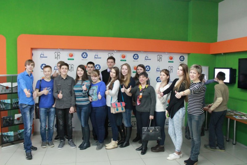 Фото к Моя профессия: Корпоративный класс Роснефти посетил информационный центр