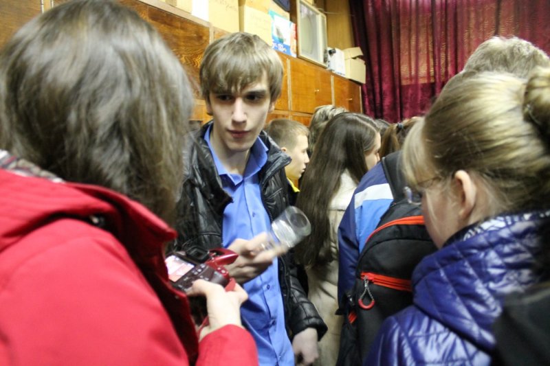 Фото к Моя профессия: Корпоративный класс Роснефти посетил информационный центр