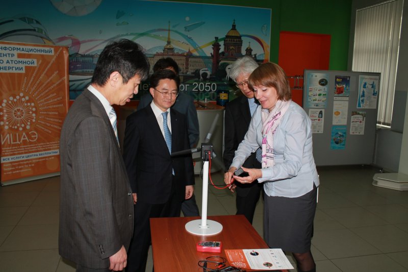 Фото к ИЦАЭ Санкт-Петербурга посетила делегация из Республики Корея 