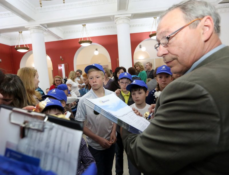 Фото к «Атомная семья»: дети работников «АТОМПРОЕКТа» прошли по следам родителей