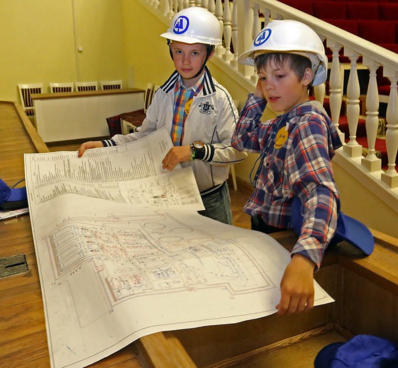 Фото к «Атомная семья»: дети работников «АТОМПРОЕКТа» прошли по следам родителей