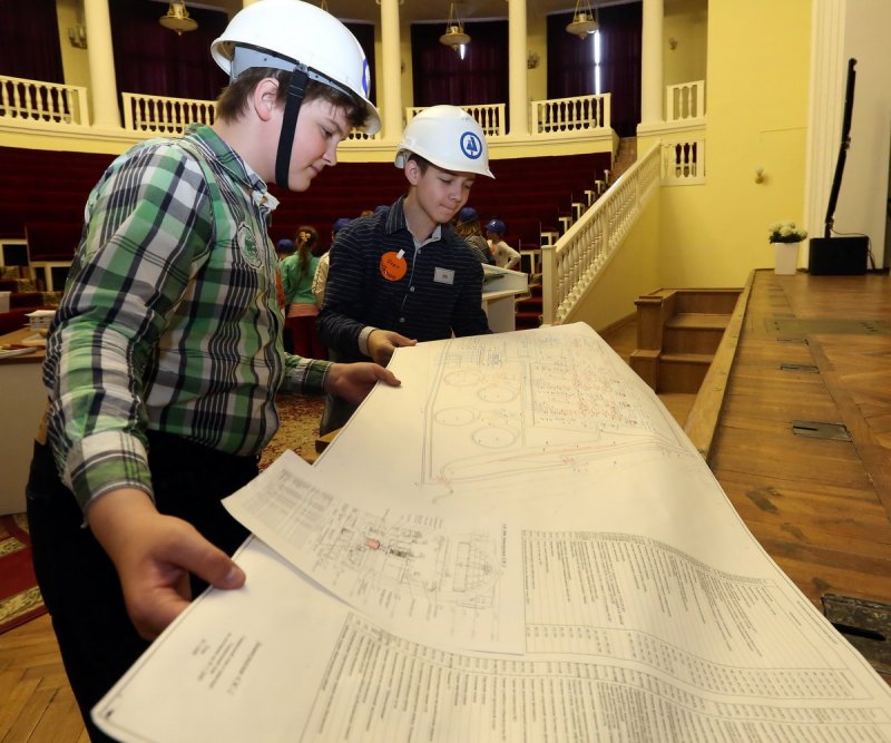 Фото к «Атомная семья»: дети работников «АТОМПРОЕКТа» прошли по следам родителей