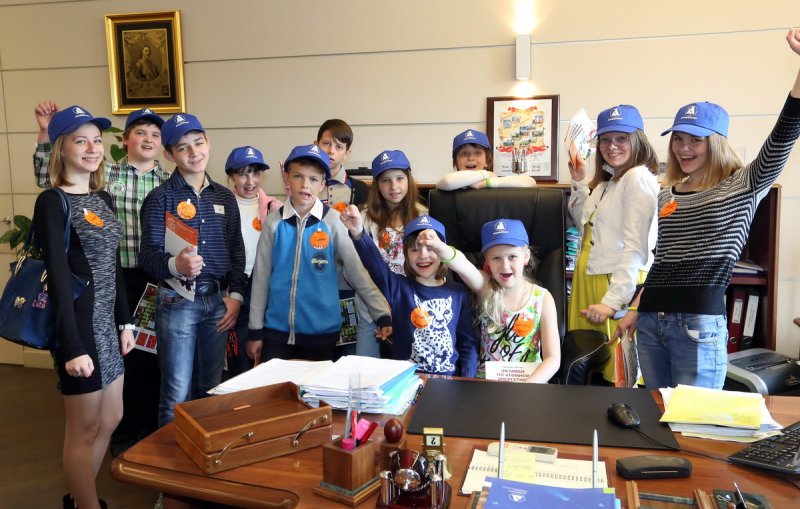 Фото к «Атомная семья»: дети работников «АТОМПРОЕКТа» прошли по следам родителей