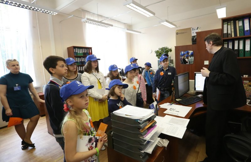 Фото к «Атомная семья»: дети работников «АТОМПРОЕКТа» прошли по следам родителей