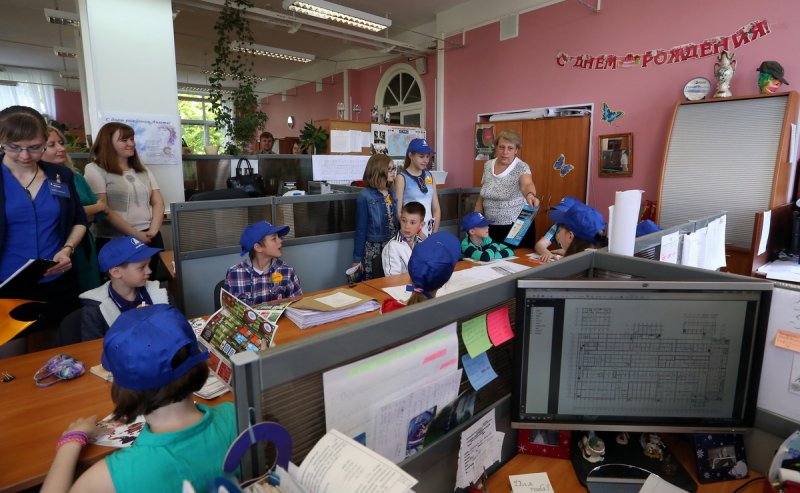 Фото к «Атомная семья»: дети работников «АТОМПРОЕКТа» прошли по следам родителей