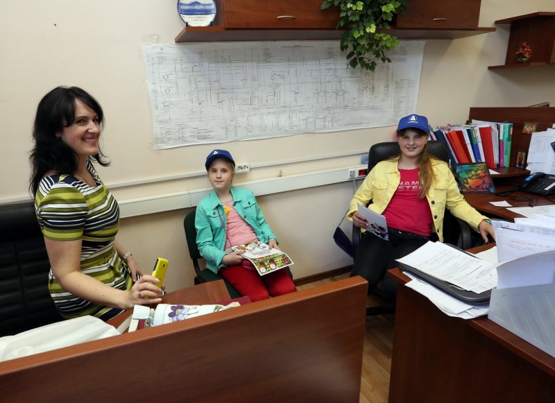 Фото к «Атомная семья»: дети работников «АТОМПРОЕКТа» прошли по следам родителей