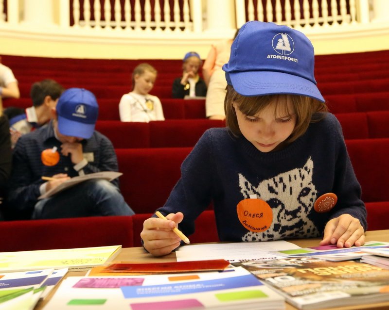 Фото к «Атомная семья»: дети работников «АТОМПРОЕКТа» прошли по следам родителей