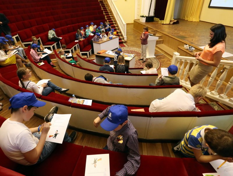 Фото к «Атомная семья»: дети работников «АТОМПРОЕКТа» прошли по следам родителей