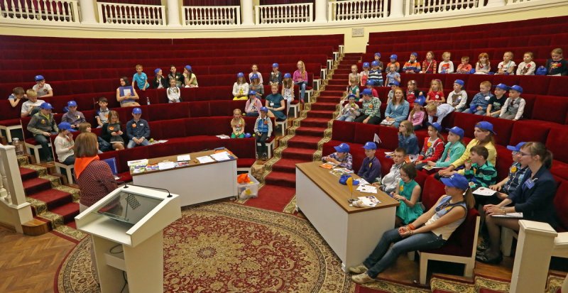 Фото к «Атомная семья»: дети работников «АТОМПРОЕКТа» прошли по следам родителей