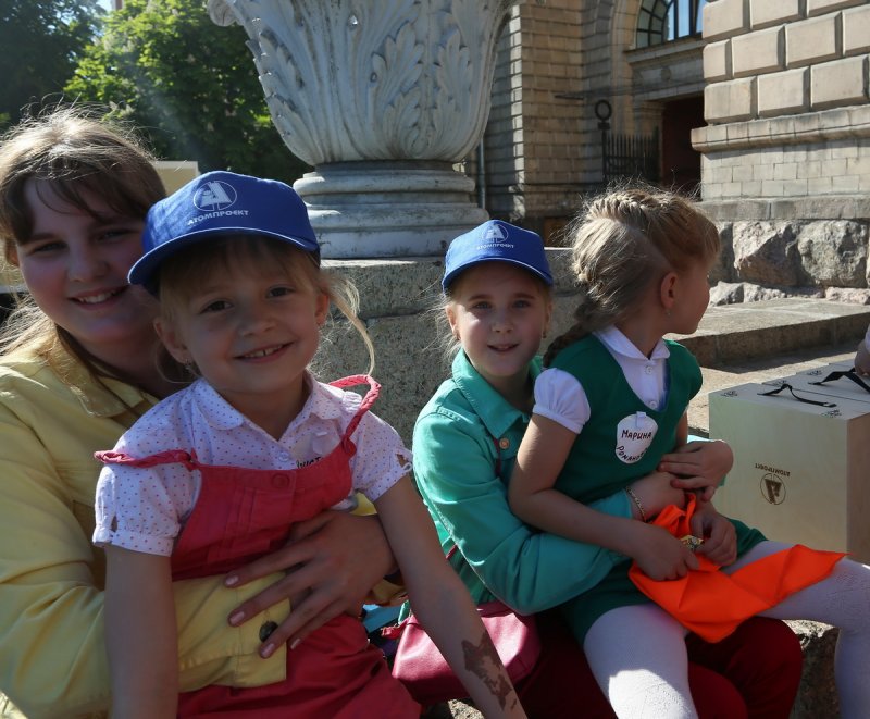 Фото к «Атомная семья»: дети работников «АТОМПРОЕКТа» прошли по следам родителей