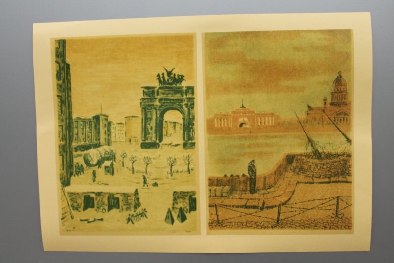 Фото к Вспоминая подвиг: в ИЦАЭ СПб открылась выставка блокадных открыток