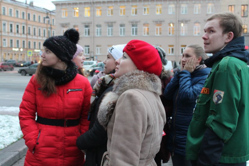 Фото к «Наука на проспектах»: ИЦАЭ СПб и СПбГТИ провели интеллектуальный квест для школьников