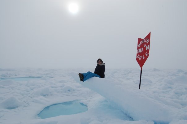 Фото к Мероприятие:  открытие выставки + лекция «Льды Арктики. Два взгляда: научный и творческий»
