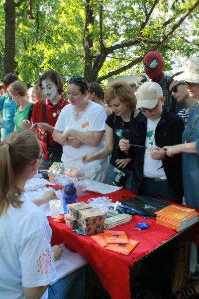 Фото к #Не_распадайтесь: в Петербурге прошел научный фестиваль  «Geek Picnic»