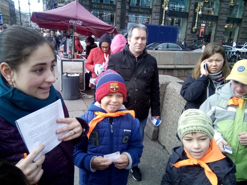 Фото к В ИЦАЭ Санкт-Петербурга студенты Академии Нескучных Наук приняли участие в квесте «Атомная прогулка»